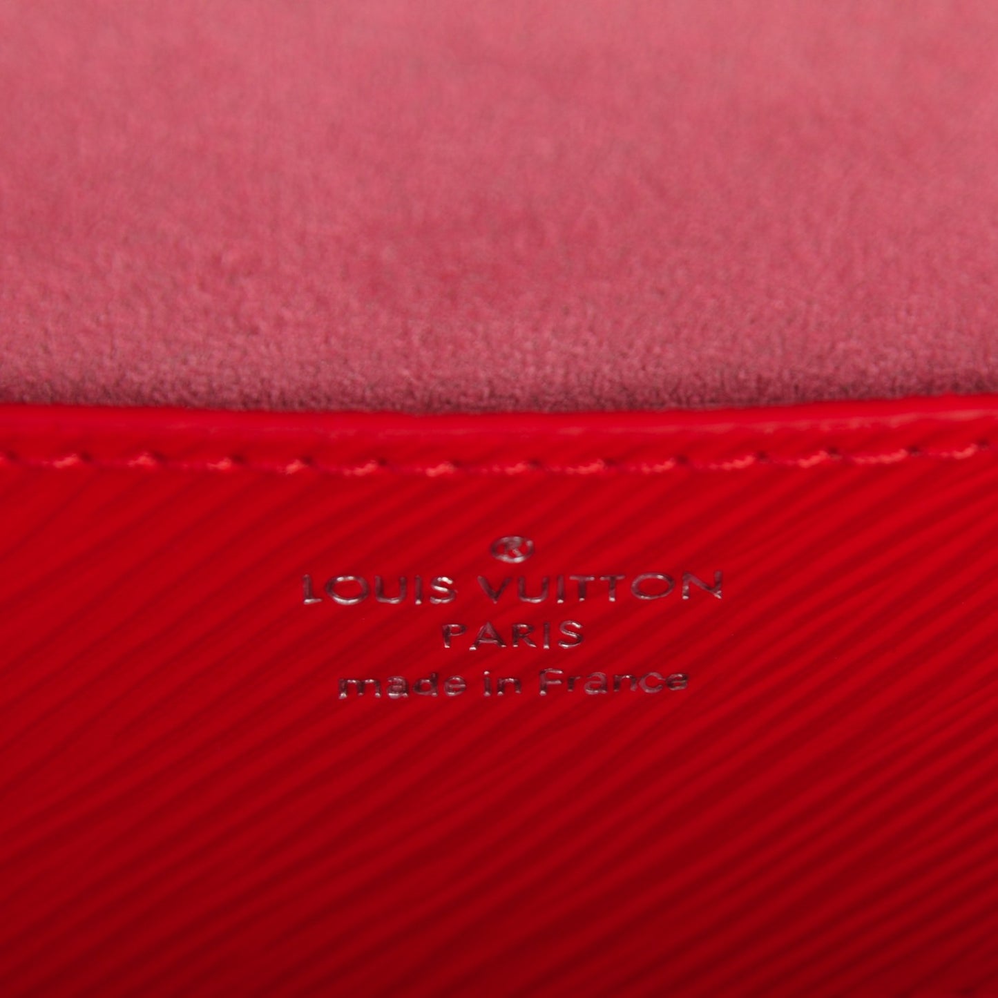 Epi Twist Shoulder Bag MM Coquelicot