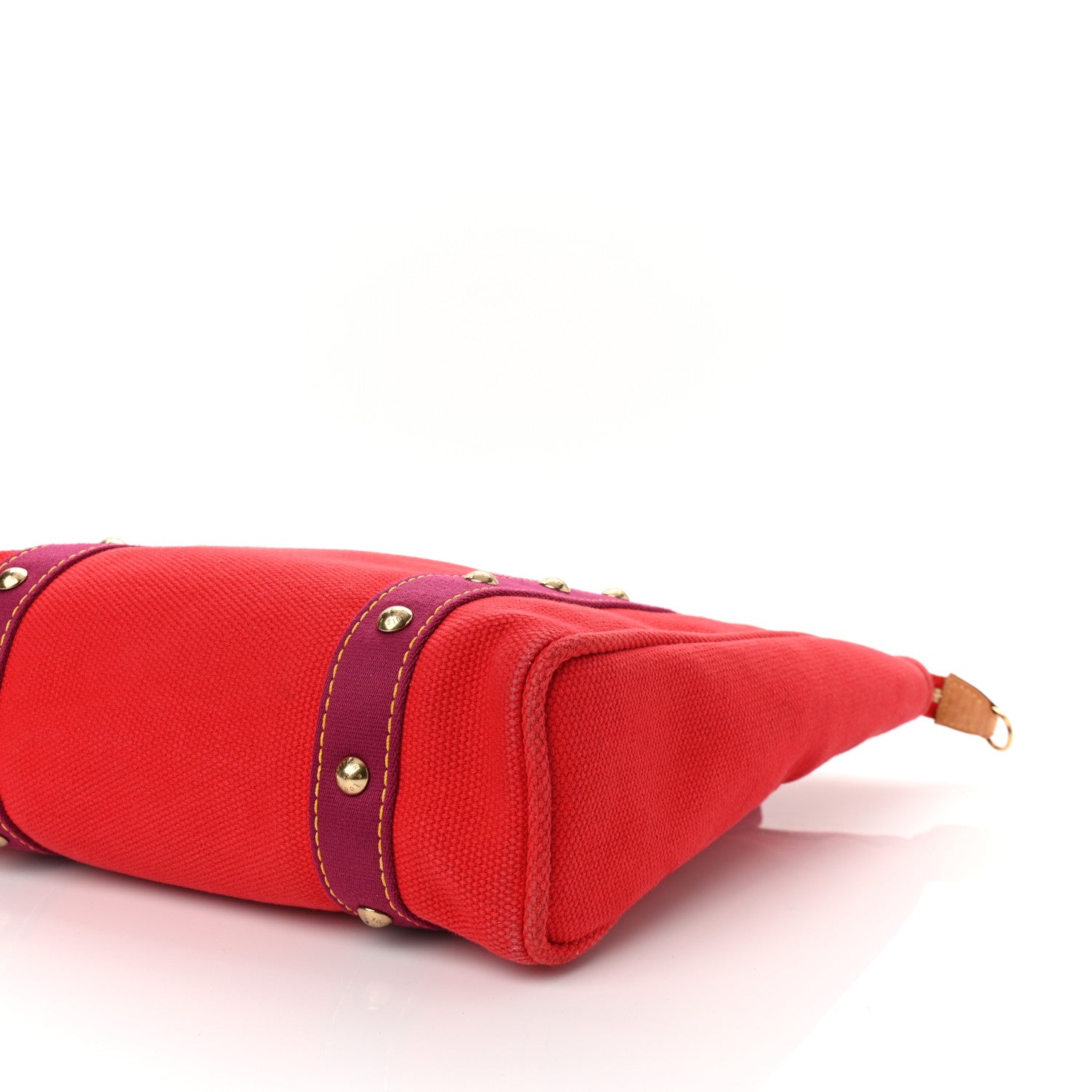 Louis Vuitton Toile Antigua Cabas MM Red Pink 10 of 10