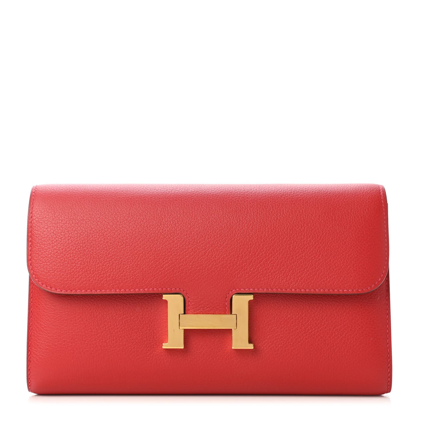 Evercolor Constance Long Wallet Rouge Casaque