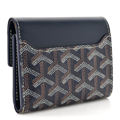 Goyard Goyardine Saint-Gabriel Compact Wallet Blue 3 of 8