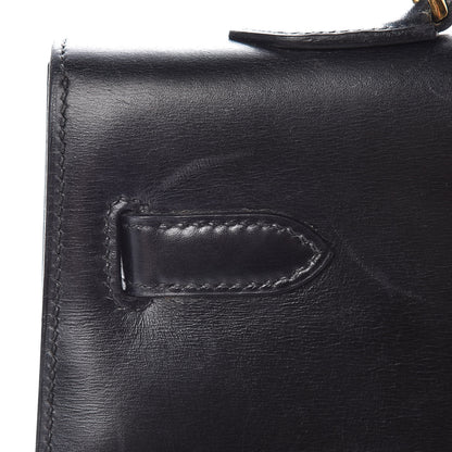 Hermes Box Kelly Sellier 35 Black 12 of 46