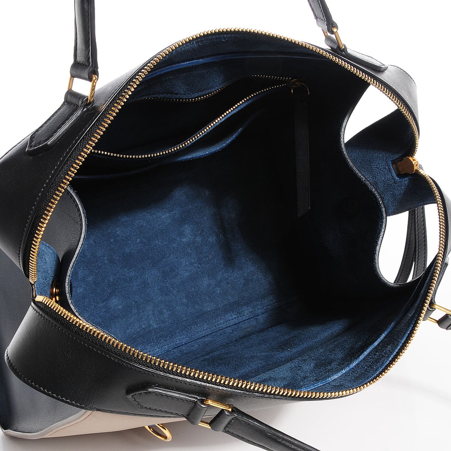 Smooth Calfskin Small Tri-Color Ring Bag Taupe