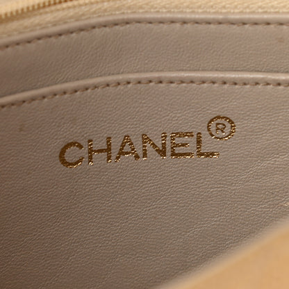 Chanel Caviar Quilted Small Single Flap Beige 5 of 9