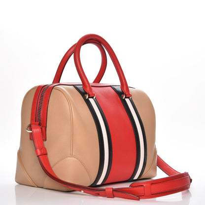 Givenchy Goatskin Colorblock Medium Lucrezia Beige Red 4 of 8