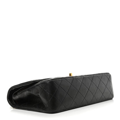 Chanel Lambskin Quilted Small Double Flap Black 3 of 5
