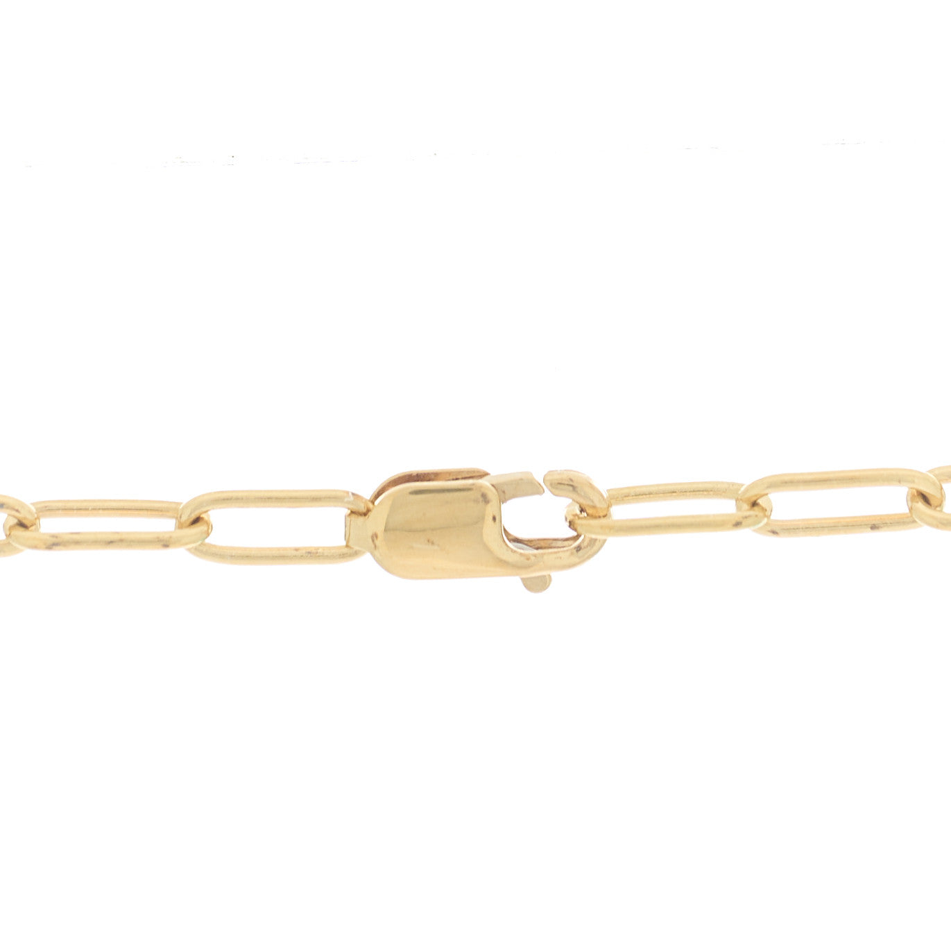 Tiffany 18K Yellow Gold Diamond Medium Lock Pave Pendant Necklace 4 of 6
