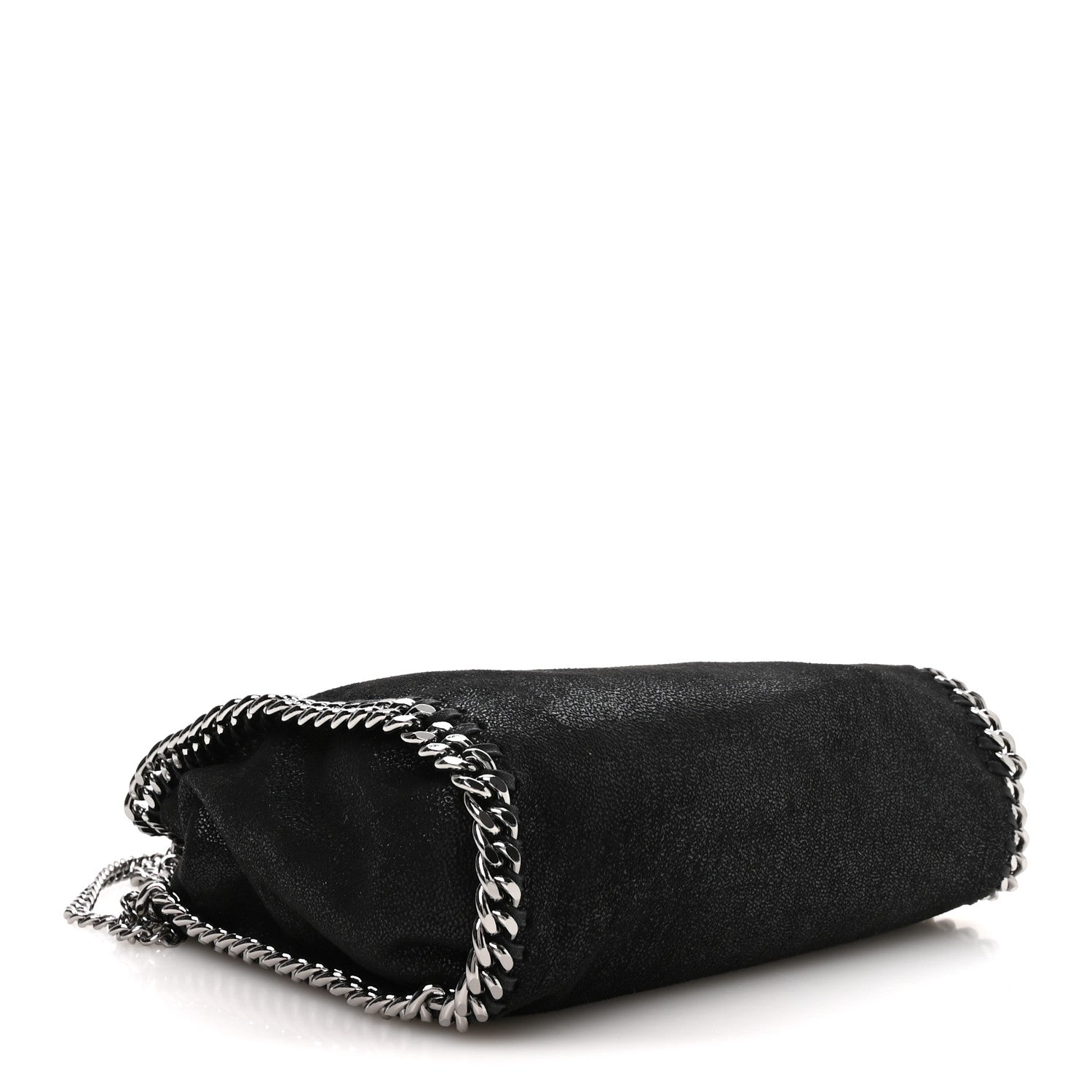 Stella McCartney Shaggy Deer Mini Falabella Tote Black 4 of 10