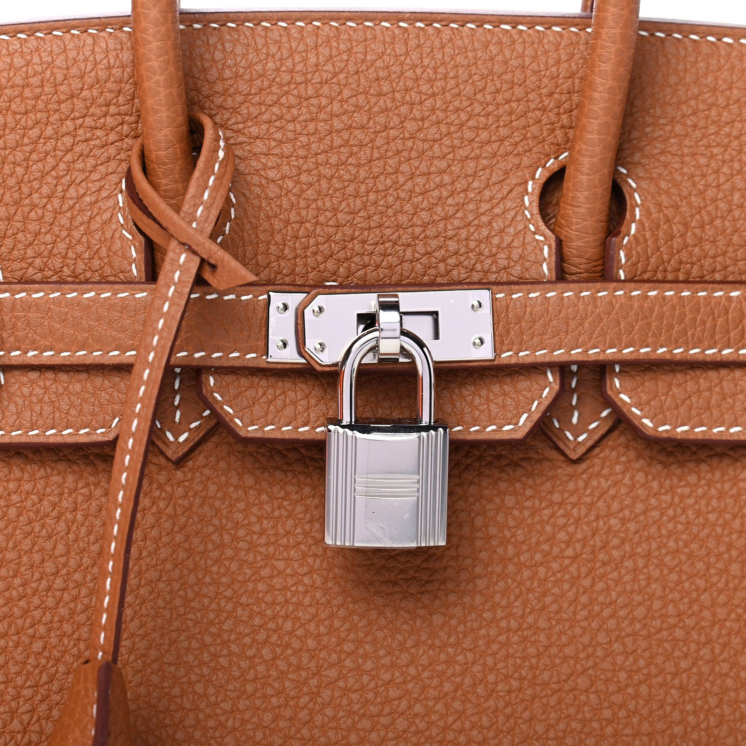 Hermes Togo Birkin 25 Gold 8 of 10