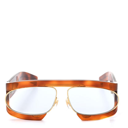 Gucci Oval Sunglasses GG0233S Tortoiseshell Gold 2 of 6