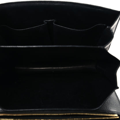 Celine Goatskin Medium Classic Box Flap Bag Black 5 of 15