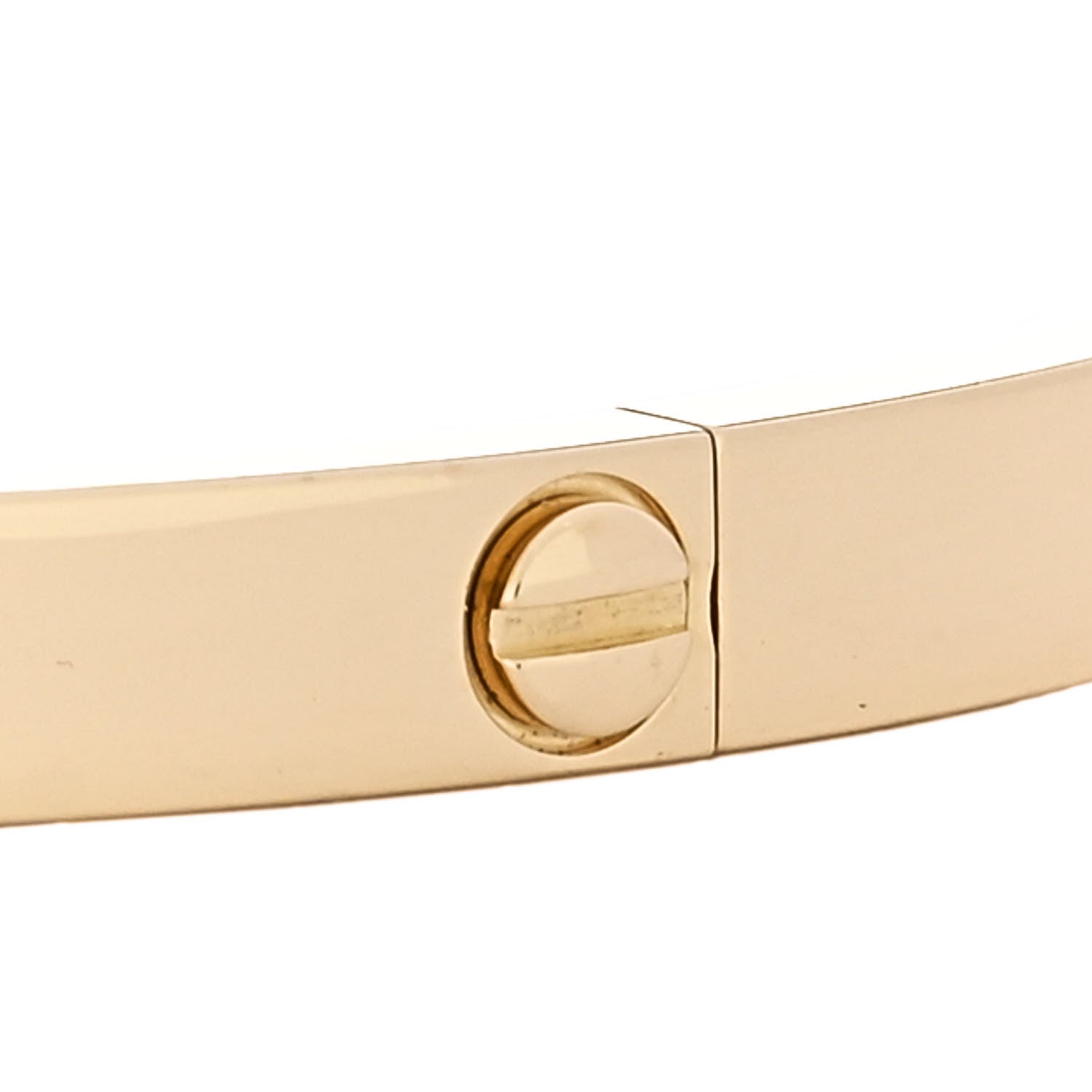 Cartier 18K Yellow Gold Small LOVE Bracelet 16 5 of 6
