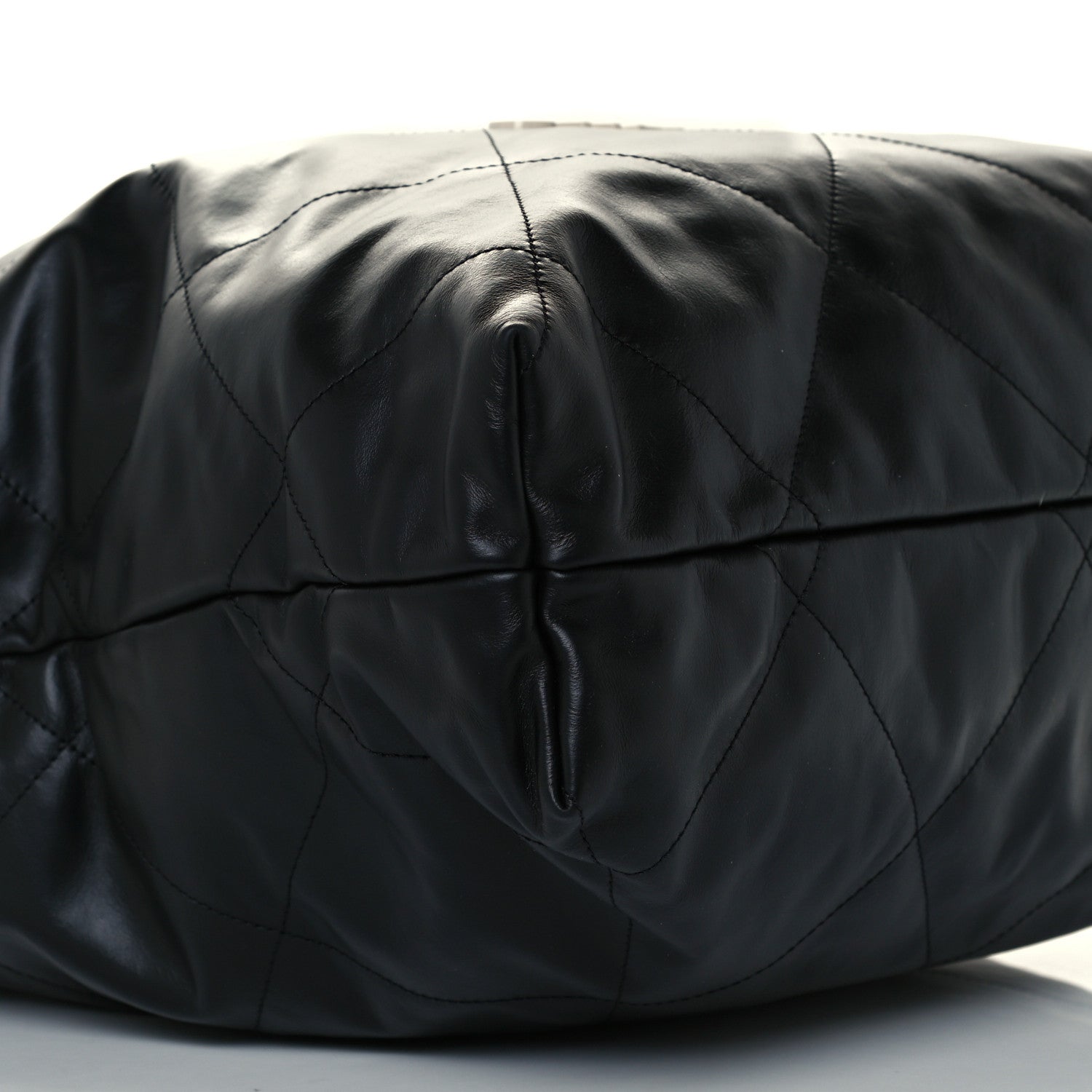 Chanel Calfskin Quilted Large Chanel 22 Black 11 of 12