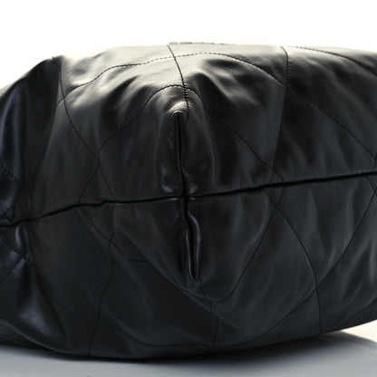 Chanel Calfskin Quilted Large Chanel 22 Black 11 of 12