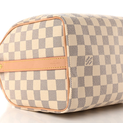 Louis Vuitton Damier Azur Speedy Bandouliere 25 8 of 11