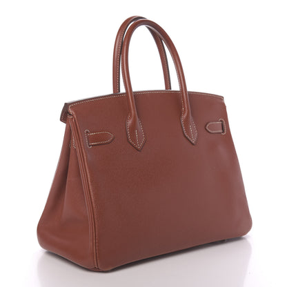 Hermes Epsom Birkin 30 Brique 3 of 15