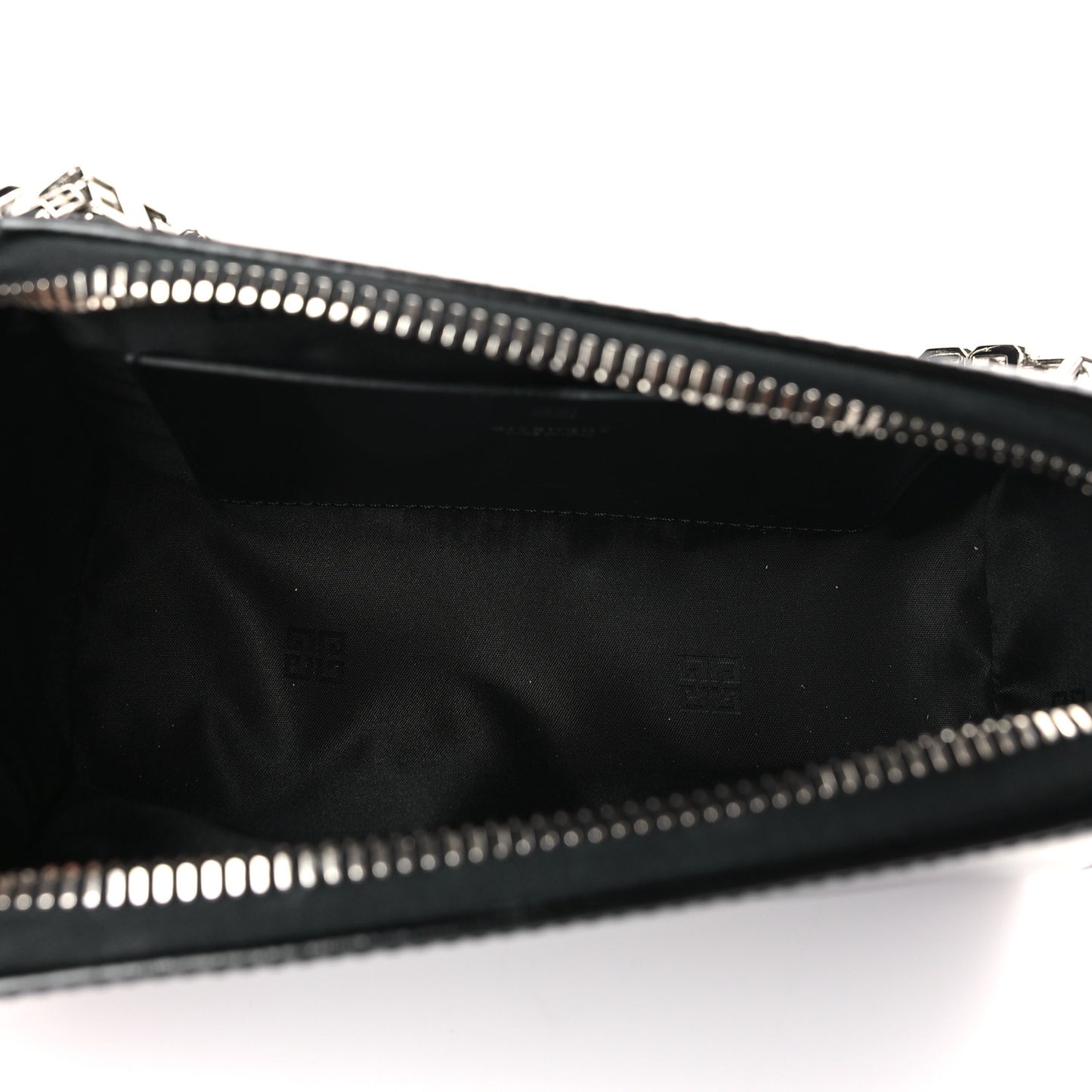 X CHITO Box Calfskin 4G Printed XS Graffiti Antigona Black White