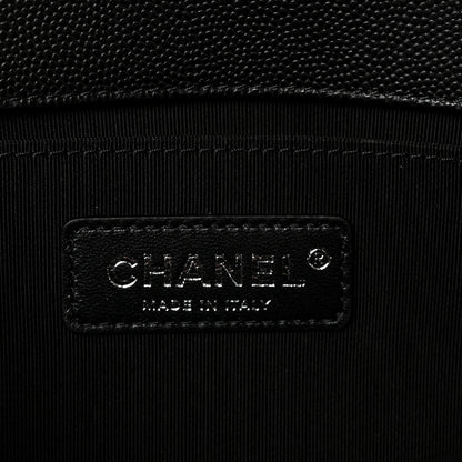 Chanel Caviar Quilted Medium Boy Flap Black 6 of 10