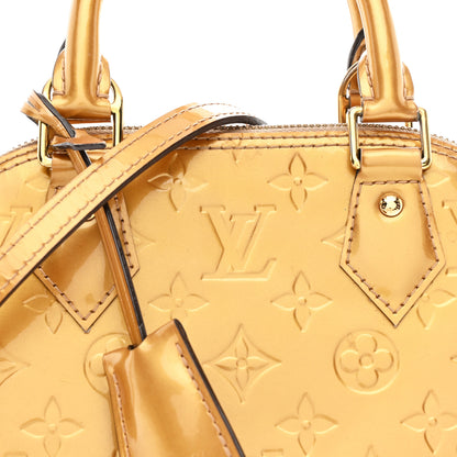 Louis Vuitton Vernis Alma BB Mordore 8 of 10