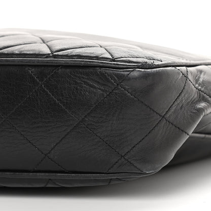 Chanel Lambskin Quilted Shopping Tote Black 6 of 18