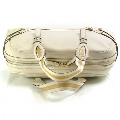 Gucci Leather Signature XL Bowler Ivory 4 of 12