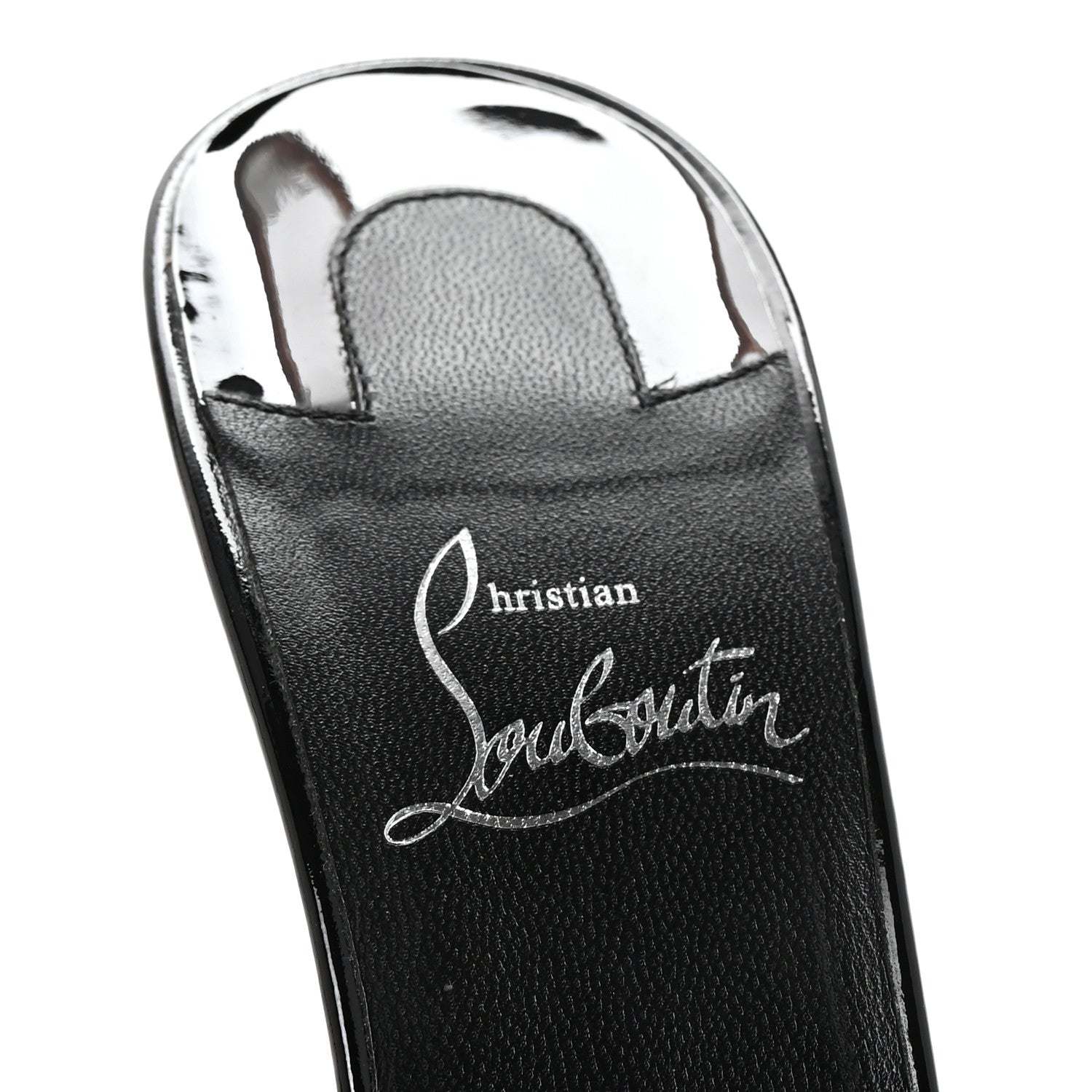 Christian Louboutin Patent Me Dolly 100 Sandals 38.5 Black 8 of 8