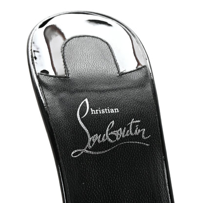 Christian Louboutin Patent Me Dolly 100 Sandals 38.5 Black 8 of 8