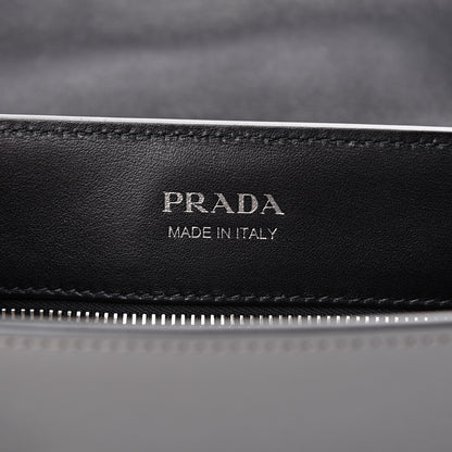 Prada City Calf Ribbon Shoulder Bag Cammeo Bianco Marmo 5 of 12
