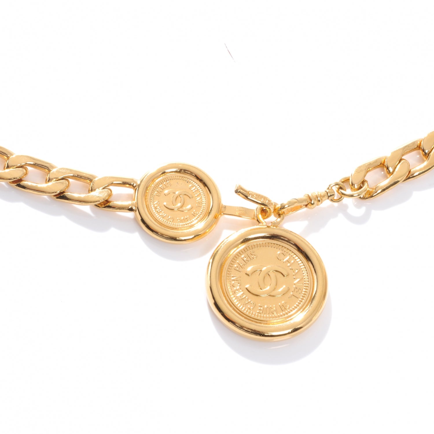 Chanel Chain 31 Rue Cambon Belt Gold 4 of 5