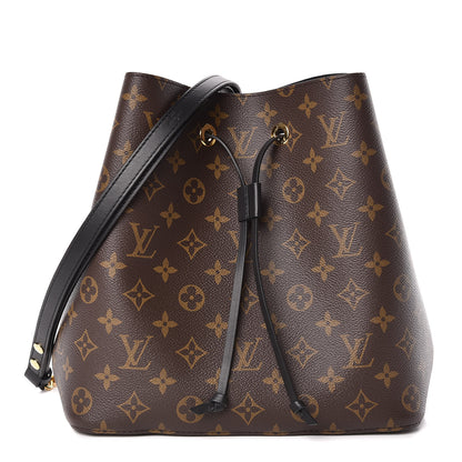 Louis Vuitton Monogram Neonoe MM Black 1 of 10