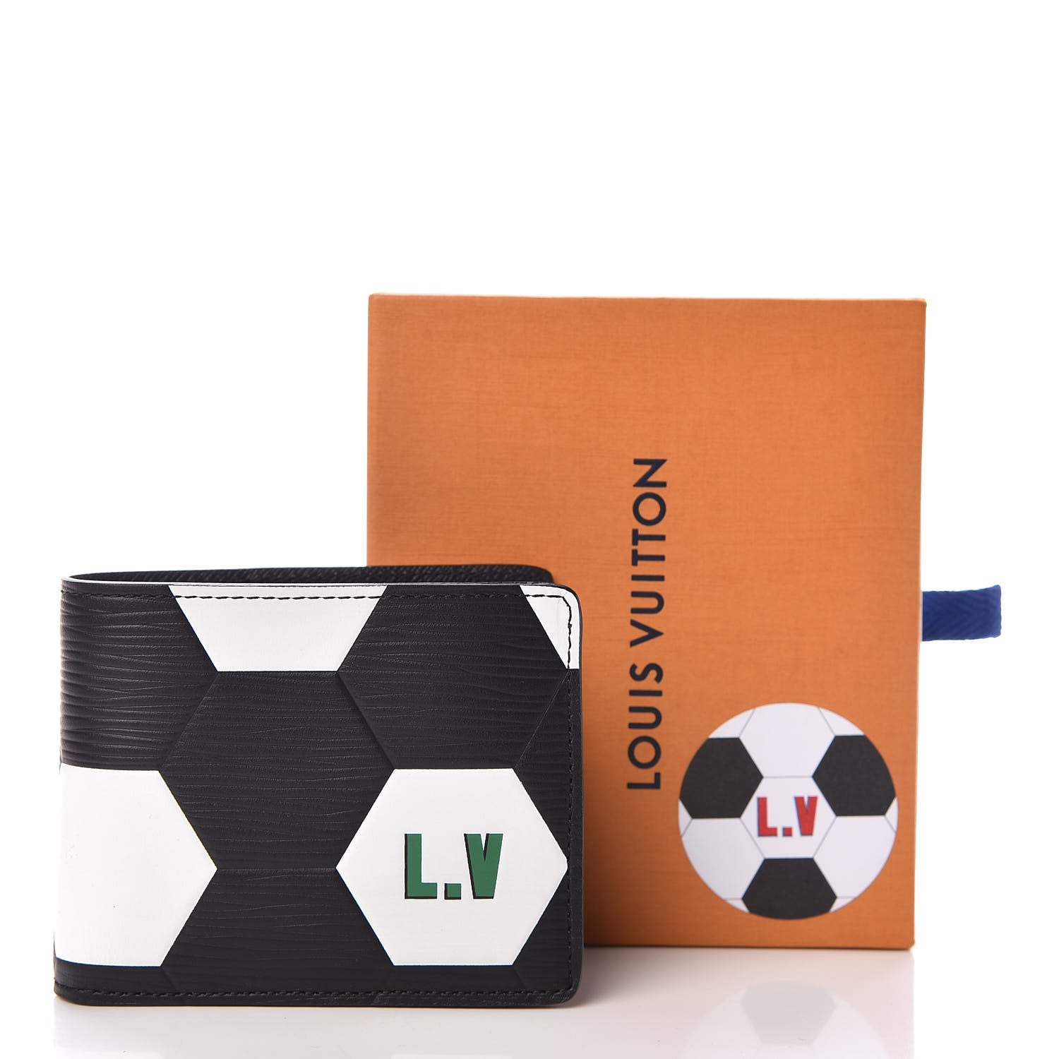 Louis Vuitton Epi World Cup Slender Wallet Black 9 of 9