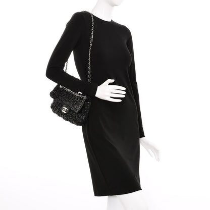Chanel Lambskin Astrakan Small Flap Black 2 of 7