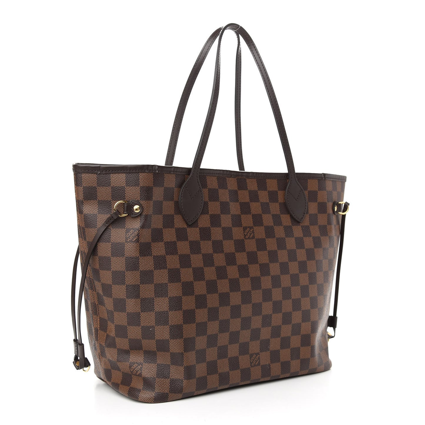 Damier Ebene Neo Neverfull MM Rose Ballerine