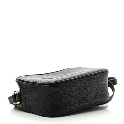 Gucci Pebbled Calfskin Mini Soho Disco Bag Black 4 of 10