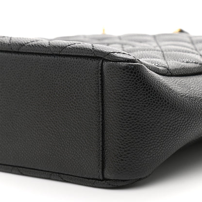 Chanel Caviar Quilted Petit Shopping Tote PST Black 10 of 10