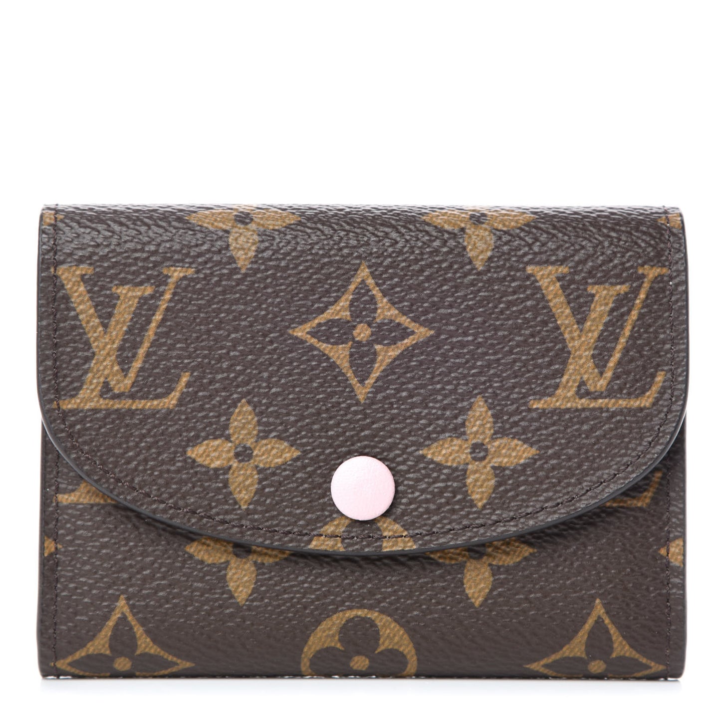 Monogram Rosalie Coin Purse Rose Ballerine