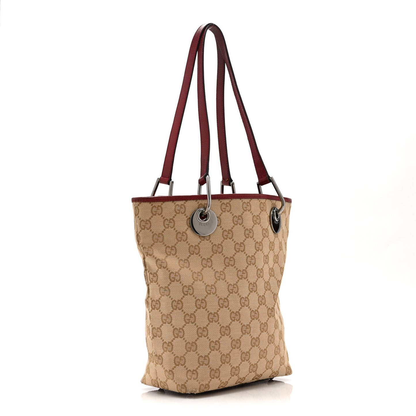 Monogram Small Eclipse Tote Red