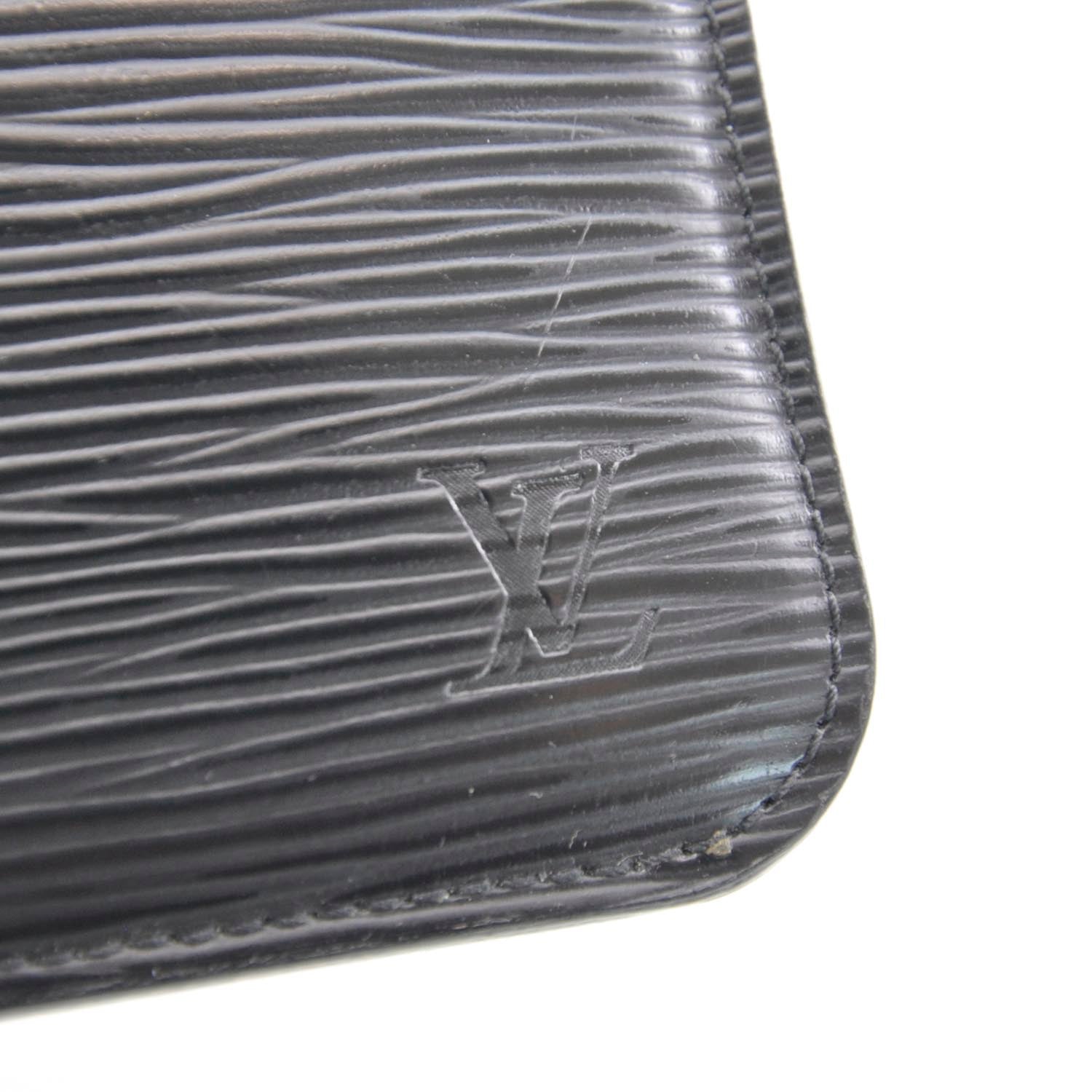 Louis Vuitton Epi Key Pouch Black 7 of 8