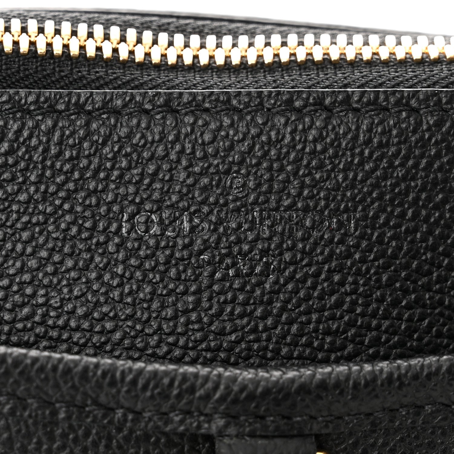 Louis Vuitton Empreinte Monogram Giant Trianon MM Black 6 of 9