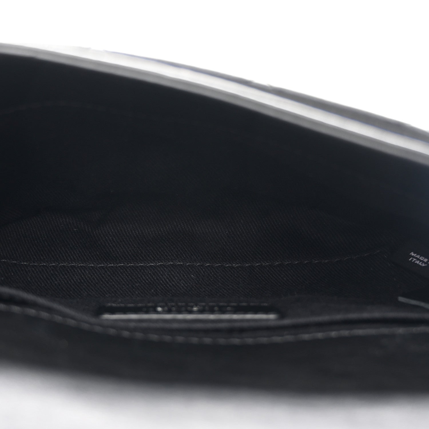 Chanel Calfskin Quilted CC Uniform Flap Belt Bag Black 5 of 11