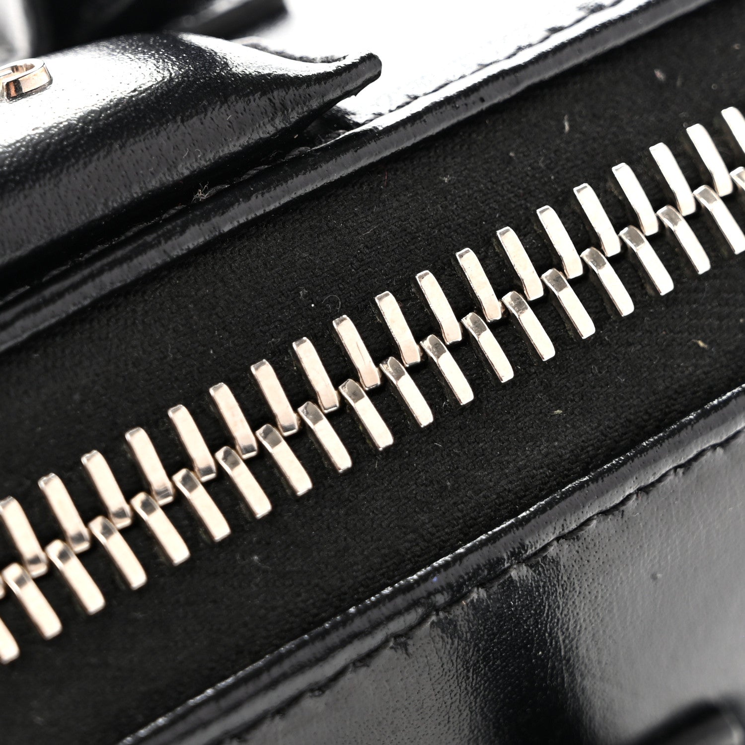 Givenchy Shiny Lord Calfskin Mini Antigona Black 11 of 11
