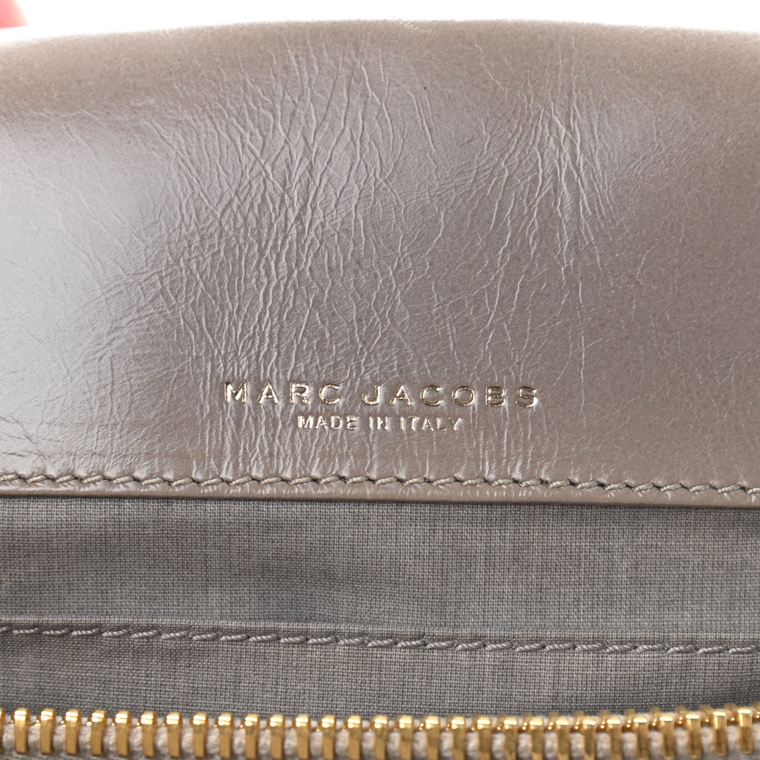 Marc Jacobs Calfskin Quilted Satchel Beige 6 of 10