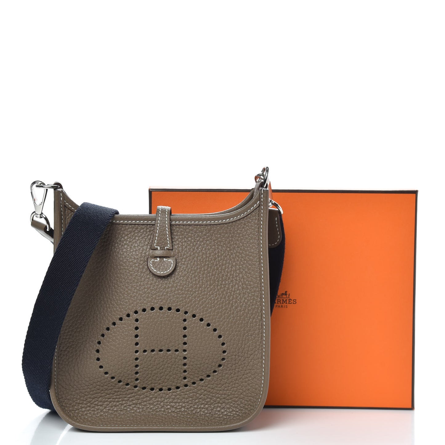 Taurillon Clemence Amazone Evelyne TPM Etoupe Bleu Indigo