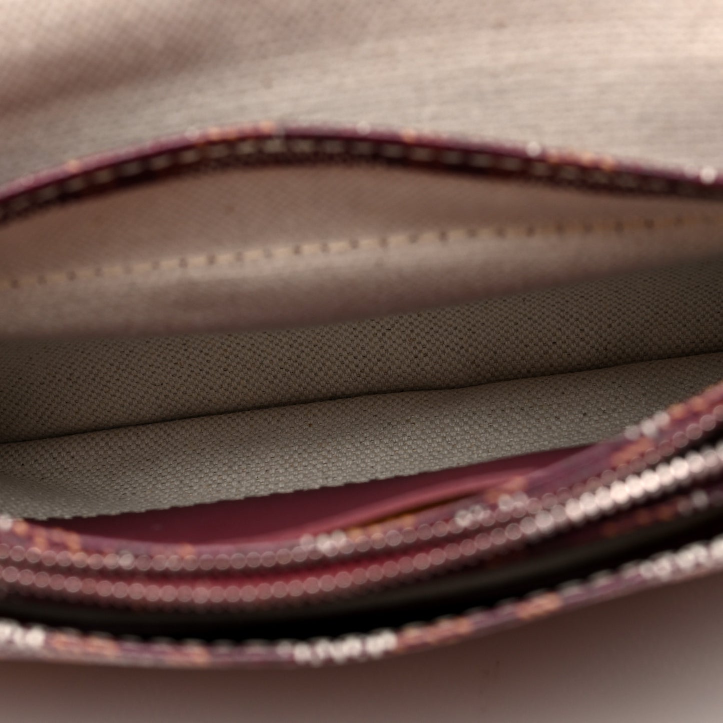 Goyardine Plumet Wallet Clutch Burgundy