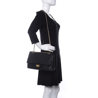 Chanel Aged Calfskin Quilted 2.55 Reissue 227 Flap Black 2 of 18