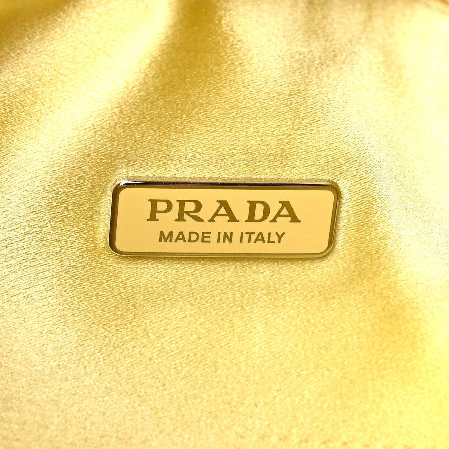 Prada Satin Crystal Mini Re-Edition 2000 Bag Ananas 6 of 9