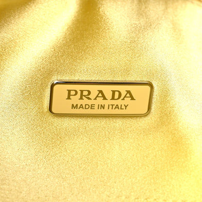 Prada Satin Crystal Mini Re-Edition 2000 Bag Ananas 6 of 9