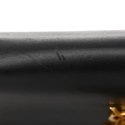 Saint Laurent Smooth Calfskin Medium Classic Monogram Kate Tassel Satchel Black 10 of 11