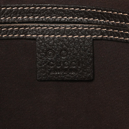 Gucci Crystal Monogram Dollar Calfskin Medium Joy Shoulder Bag Beige Ebony Testa di Moro 6 of 10