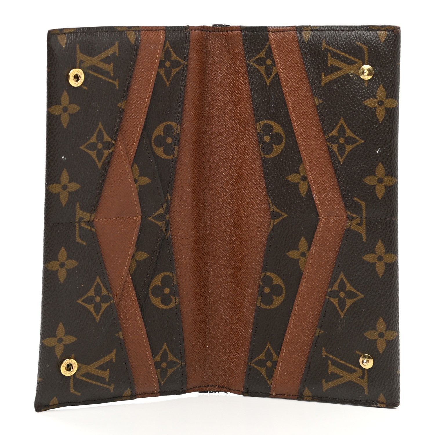 Louis Vuitton Monogram Long Origami Wallet 5 of 12