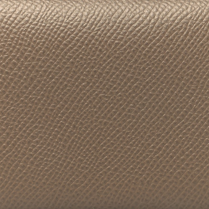 Hermes Epsom Calvi Card Case Etoupe 10 of 13